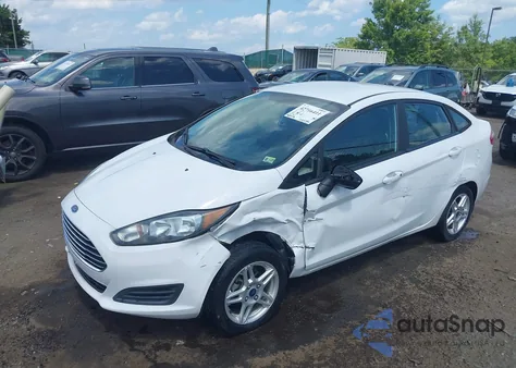 2019 Ford Fiesta Se из США, поврежденный, VIN 3FADP4BJXKM117164